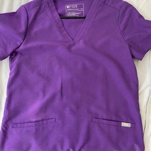 FIGS MAGIC PURPLE SCRUB SET PETITE XS